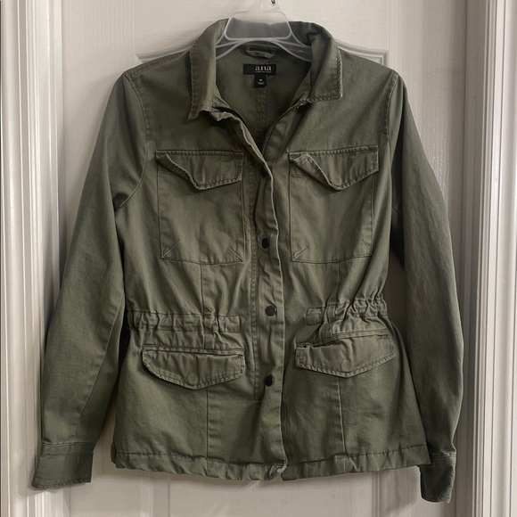 a.n.a Jackets & Blazers - a.n.a Utility Jacket in Olive Green